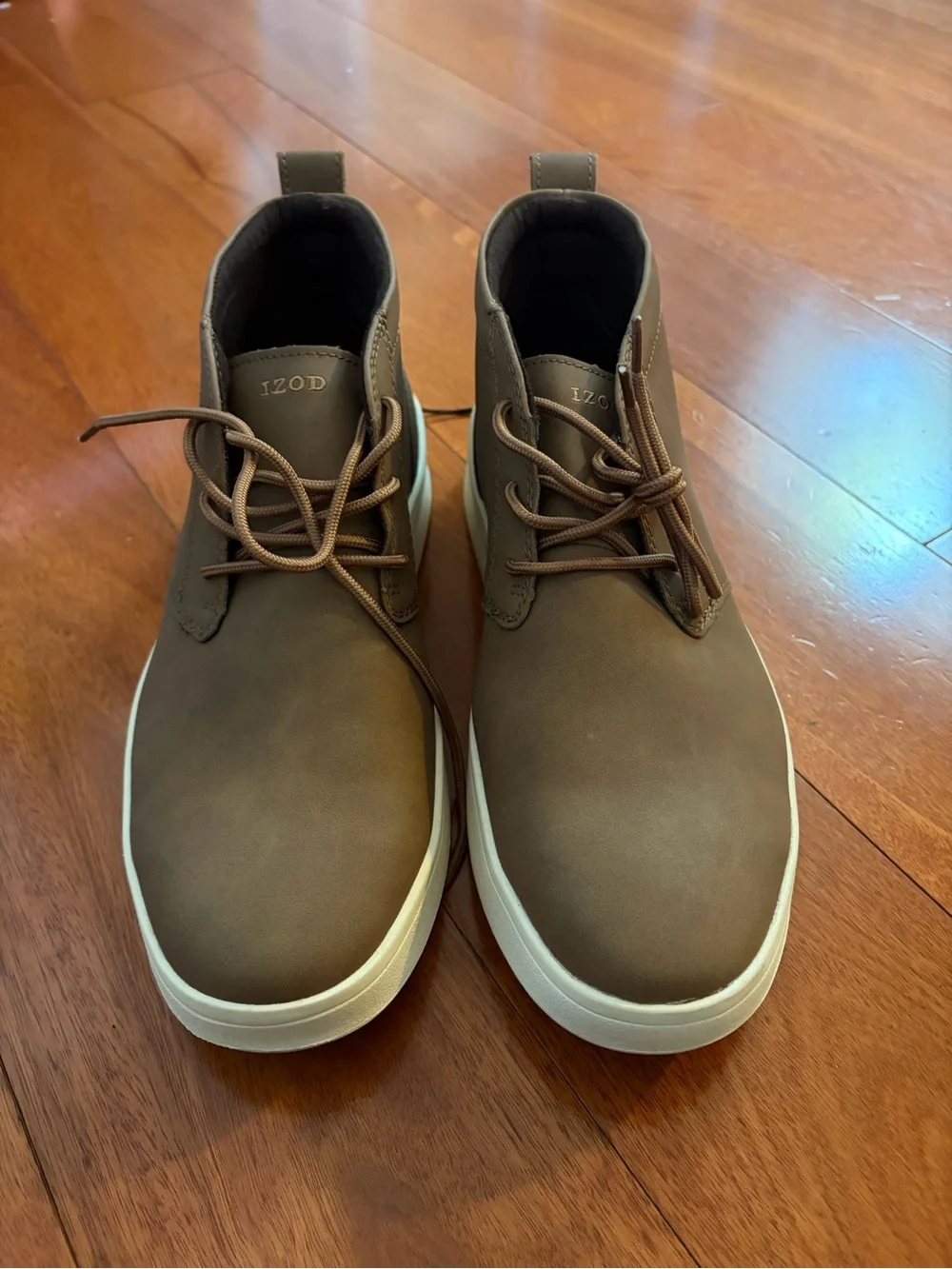 Izod Brown Chukka-Style Casual Boot